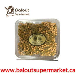 Chickpeas and raisins